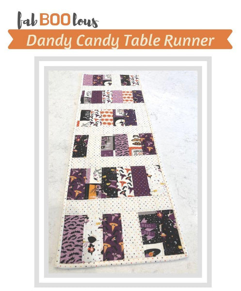 Fab-Boo-Lous Dandy Candy Table Runner Kit