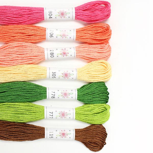 Flowerbox Palette Embroidery Floss Pack