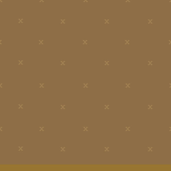 Sprout Wovens woven x in Bronze by Fableism Studio fsw-05