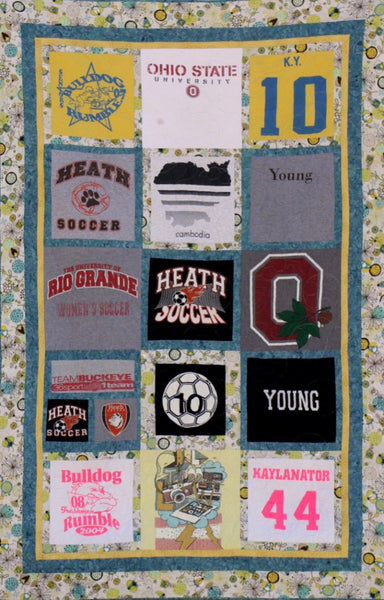 T-Shirt Quilt instructions