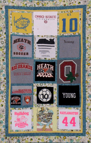 T-Shirt Quilt instructions
