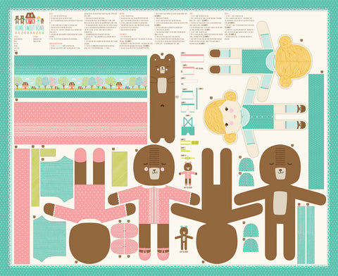 Home Sweet Home Doll Panel