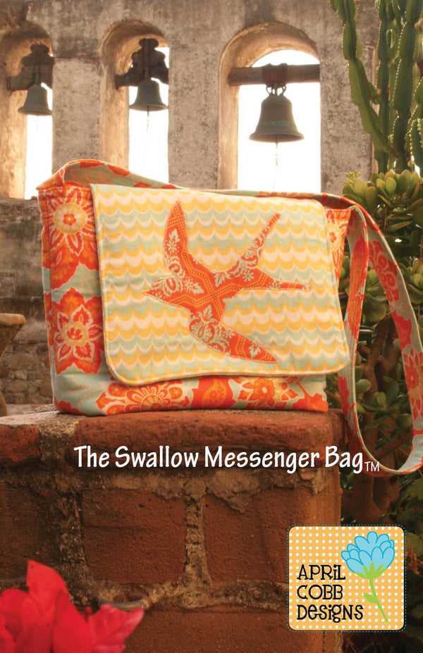 Birdy Messenger Bag Sewing Pattern by April Cobb Designs