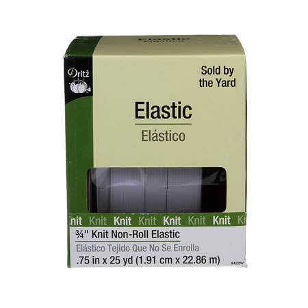 3/4" Knit Non-roll Elastic