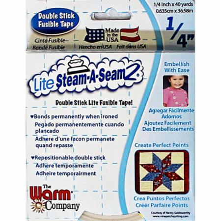 Lite Steam A Seam 1/4"