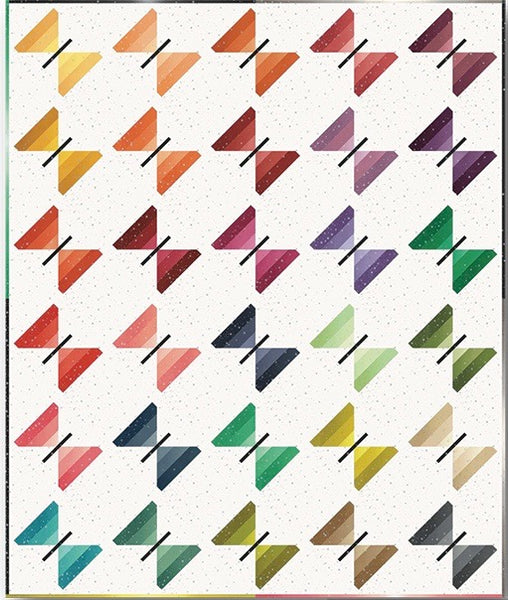 Ombre Flutter Quilt Kit