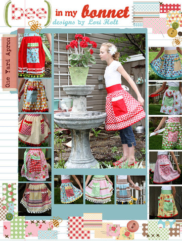 One Yard Apron Sewing Pattern by Lori Holt