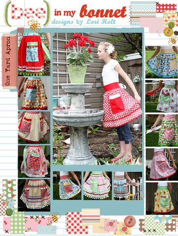 One Yard Apron Sewing Pattern by Lori Holt