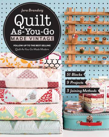 Quilt As-You-Go Made Vintage Quilt Book STASH-BOOKS-11222