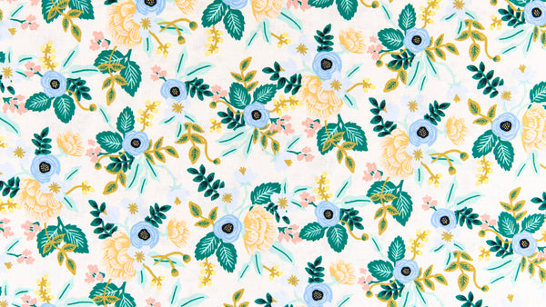 Primavera Birch in Blush fabric by Rifle Paper Co