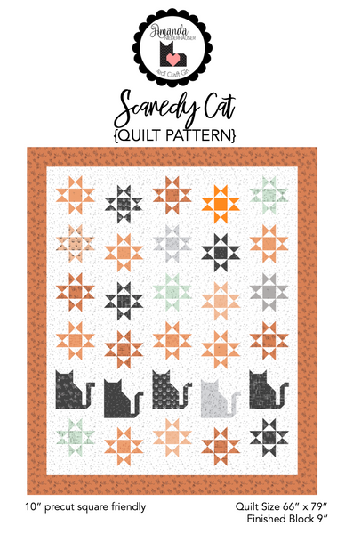 Scaredy Cat Scaredy Cat Quilt Kit by Amanda Niederhauser