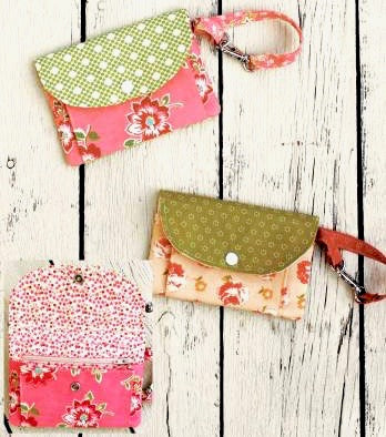 Sew Uptown Wristlet Sewing Pattern