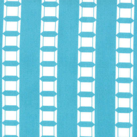 Sew Stitchy Spools on Blue by Moda Fabrics