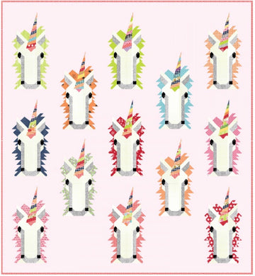 Unicorn Scrappucino Quilt Pattern