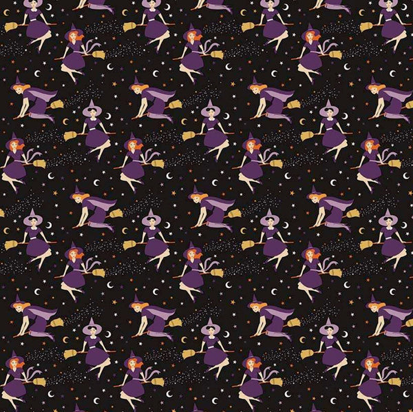 Fab-boo-lous Witches on Black