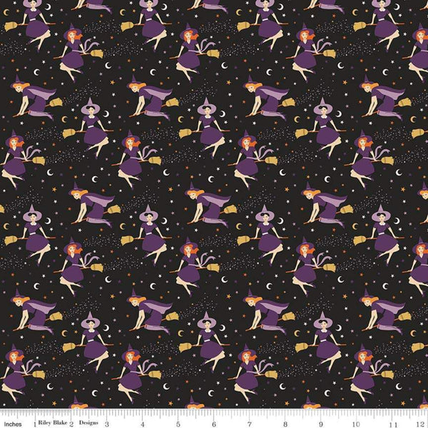 Fab-boo-lous Witches on Black