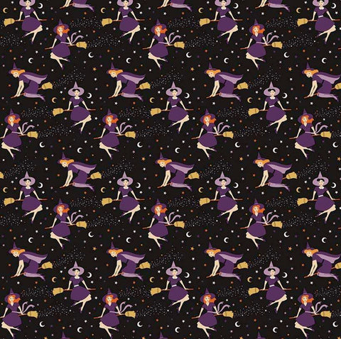 Fab-boo-lous Witches on Black