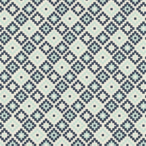 Woodland Spring Woodland Geometric in Navy by Dani Mogstad for Riley Blake Designs