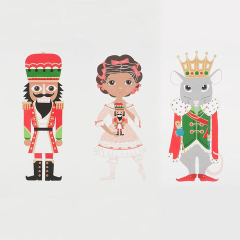 Nutcracker 24" Doll Panel