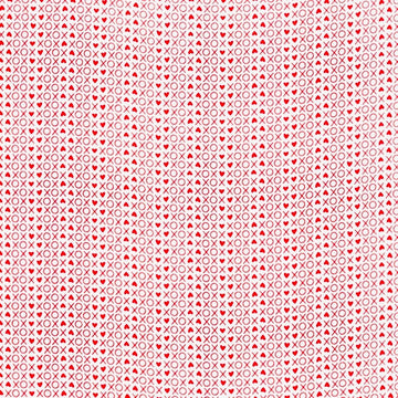 Love You XOX in Red
